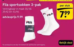 Etos Fila sportsokken aanbieding