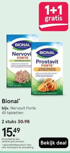 Etos Bional aanbieding