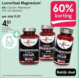 Etos Lucovitaal Magnesium aanbieding