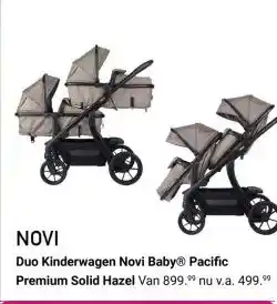 Van Asten BabySuperstore Duo Kinderwagen Novi Baby® Pacific Premium Solid Hazel Van . nu v.a. 499.99 aanbieding