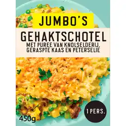 Jumbo Jumbo's Vriesverse Maaltijd Gehaktschotel 450g aanbieding
