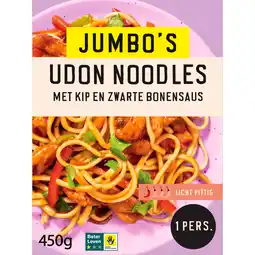 Jumbo Jumbo's Vriesverse Maaltijd Udon Noodles 450g aanbieding