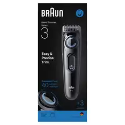 Etos Braun Baardtrimmer Series 3 BT3520 aanbieding