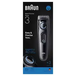Etos Braun Baardtrimmer Series 3 BT3520 aanbieding