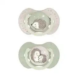 Etos Difrax Dynamic Fopspeen 6-18M Night&Day unisex aanbieding