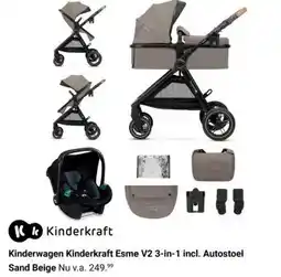 Van Asten BabySuperstore Kinderwagen Kinderkraft Esme V2 3-in-1 aanbieding