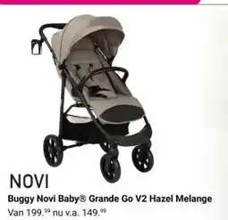 Van Asten BabySuperstore Buggy Novi Baby® Grande Go V2 Hazel Melange aanbieding