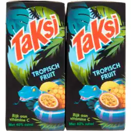 Jumbo Taksi Tropisch Fruit Ananas Passievrucht 2 L aanbieding