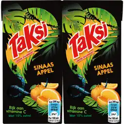 Jumbo Taksi Sinaasappel 10 x 0,2 L aanbieding