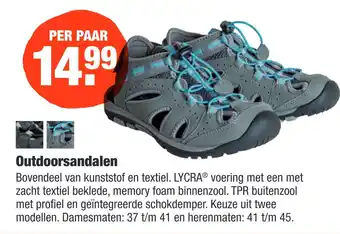 ALDI Outdoorsandalen aanbieding