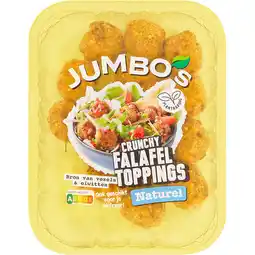 Jumbo Jumbo's Crunchy Falafel Toppings Naturel 160 g aanbieding