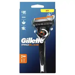 Etos Gillette ProGlide Scheersysteem Met 2 Navulmesjes aanbieding