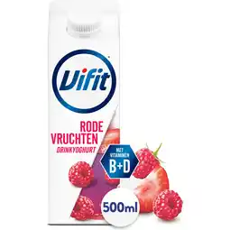 Jumbo Vifit drinkyoghurt rode vrucht 500 ml aanbieding
