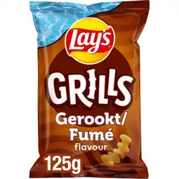 Jumbo Lay's Grills Chips 125 gr aanbieding