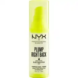 Etos NYX Professional Makeup Plump Right Back Primer & Serum PLPR01 30 ML aanbieding