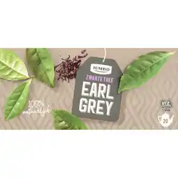 Jumbo Jumbo Zwarte Thee Earl Grey voor Pot 20 Stuks aanbieding