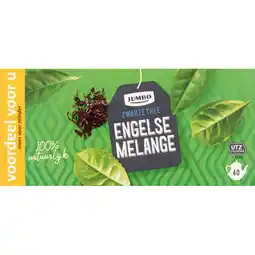 Jumbo Jumbo Zwarte Thee Engelse Melange voor Pot 40 Stuks aanbieding