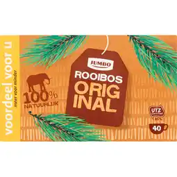 Jumbo Jumbo Rooibos Original 40 Stuks aanbieding