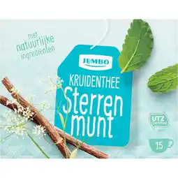 Jumbo Jumbo Kruidenthee Sterrenmunt 15 Stuks aanbieding
