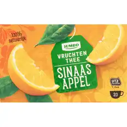 Jumbo Jumbo Sinaasappel Thee 20 Stuks aanbieding