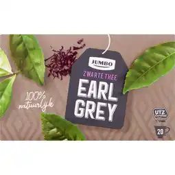 Jumbo Jumbo Zwarte Thee Earl Grey 20 Stuks aanbieding