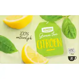 Jumbo Jumbo Groene Thee Citroen 20 Stuks aanbieding