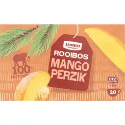 Jumbo Jumbo Rooibos Mango Perzik 20 Stuks aanbieding