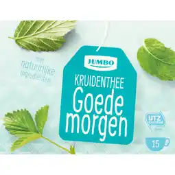 Jumbo Jumbo Kruidenthee Goedemorgen 15 Stuks aanbieding