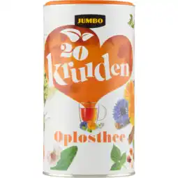 Jumbo Jumbo 20 Kruiden Oplosthee 200 g aanbieding