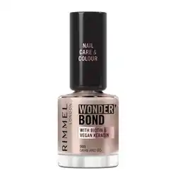 Etos Rimmel London Wonder'Bond Care+Color Nagellak - Taupe - 005 Grab and Go aanbieding