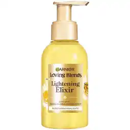 Etos Garnier Loving Blends Sun-Kissed Chamomile & Bloemenhoning Lightening Elixir 120 ML aanbieding