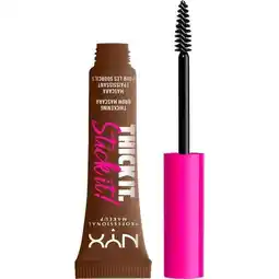 Etos NYX Professional Makeup Thick It. Stick It! Wenkbrauwmascara 6 Brunette aanbieding