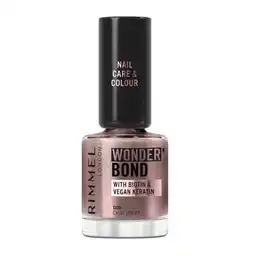 Etos Rimmel London Wonder'Bond Care+Color Nagellak - Bruin - 006 Chai Treat aanbieding