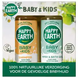 Etos Happy Earth Baby & Kids Starter Pack 2x100ML aanbieding