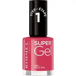 Etos Rimmel London Super Gel Nailpolish 030 Wild Gal aanbieding