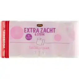 Jumbo Jumbo Extra Zacht & Sterk Toiletpapier 4-Laags Voordeelverpakking 16 Rollen aanbieding