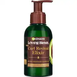 Etos Garnier Loving Blends Avocado Olie & Shea Boter Curl Revival Elixir 120 ML aanbieding
