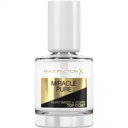 Etos Max Factor Miracle Pure Top Coat aanbieding