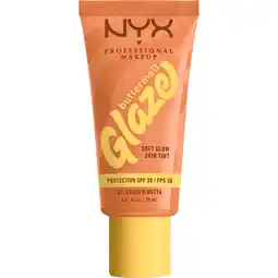 Etos NYX Professional Makeup Buttermelt Glaze Skin Tint SPF 30 3 Cashew Butta aanbieding