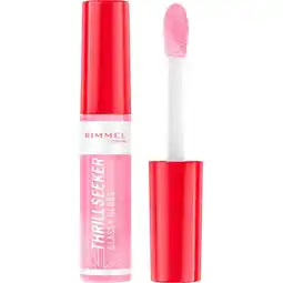 Etos Rimmel London Thrill Seeker Glassy Gloss Lipgloss 150 Pink Candy 10 ML aanbieding