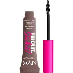 Etos NYX Professional Makeup Thick It. Stick It! Wenkbrauwmascara 5 Cool Ash Brown aanbieding