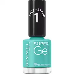 Etos Rimmel London Super Gel Nailpolish 093 Peppermint Promise 12 ML aanbieding