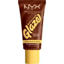 Etos NYX Professional Makeup Buttermelt Glaze Skin Tint SPF 30 9 Hazelnut Butta aanbieding