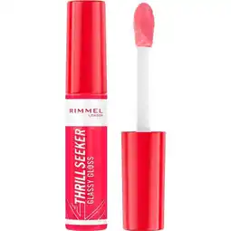Etos Rimmel London Thrill Seeker Glassy Gloss Lipgloss 600 Berry Glace 10 ML aanbieding