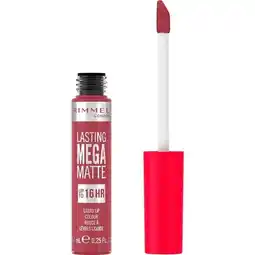 Etos Rimmel London Lasting Mega Matte Liquid Lipstick 900 Ravishing Rose aanbieding