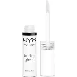 Etos NYX Professional Makeup Butter Lip Gloss Sugar Glass 8 ML aanbieding