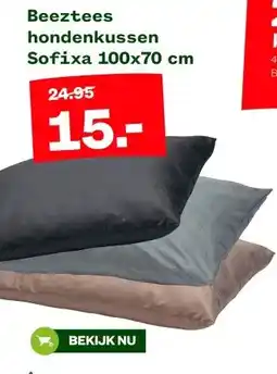Welkoop Beeztees hondenkussen Sofixa aanbieding