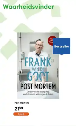 The Read Shop Post mortem aanbieding