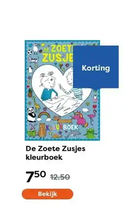 The Read Shop De Zoete Zusjes kleurboek aanbieding