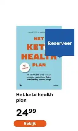 The Read Shop Het keto health plan aanbieding